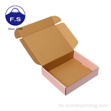 Pink Folding Customized Packaging Fancy Perücken -Verpackungsbox
